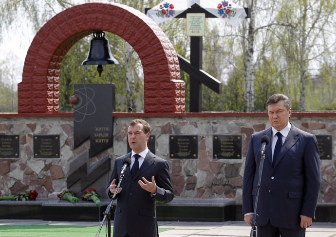 Dimitri Medvedev En La Conmemoración De La Catástrofe De Chernobil