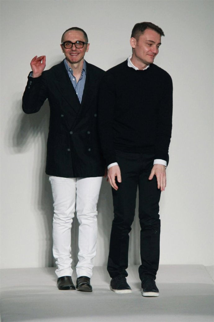 Los Diseñadores Tommaso Aquilano Y Robert Rimondi, De Gianfranco Ferré