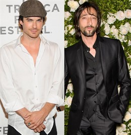 Montaje De Ian Somerhalder Y Adrien Brody En El Festival De Tribeca