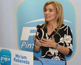   La Portavoz Del PP Y Candidata A La Alcaldía De Pinto, Miriam Rabaneda