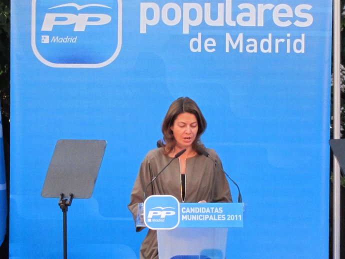 Secretaria De Comunicación Del PP De Madrid, Lucía Figar 