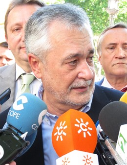 El Presidente De La Junta, José Antonio Griñán, Hoy En Sevilla