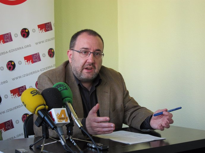 José Miguel Nuin, Candidato De Izquierda-Ezkerra A La Presidencia Navarra.