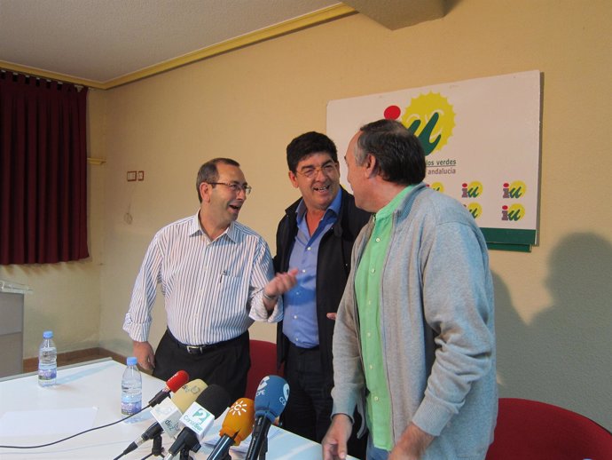 Juan Antonio Sáez, Diego Valderas Y Luis Fernández