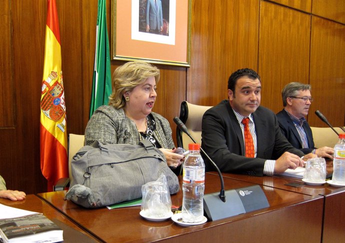 La Consejera De Agricultura Y Pesca, Clara Aguilera, En Comisión Parlamentaria.