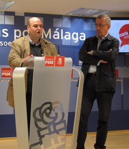 El edil socialista Sergio Brenes y el coordinador del programa electoral y númer