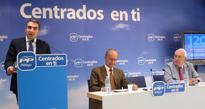 Elías Bendodo, Francisco De La Torre Y Jorge Hernández Mollar