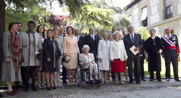 Ana María Matute En La Recepción Del Premio Cervantes