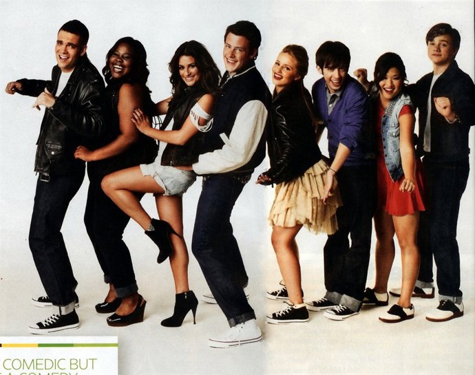 Los Personajes De Glee