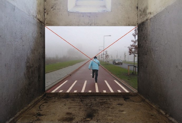 Obra De Pablo Serret De Ena En Una De Las Celdas De La Cárcel De Segovia.