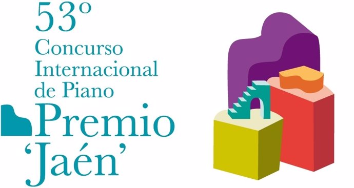 Logotipo Del 53 Concurso Internacional De Piano Premio Jaén.