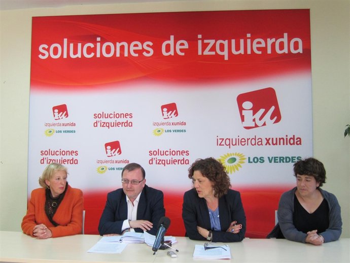 Emilia Vázquez, Jesús Iglesias, Gloria Fernández Y Diana Camafeita.