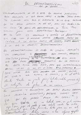 Receta De Ferran Adrià