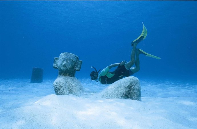 Restos arqueológicos en Cozumel