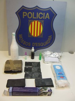 El Material Incautado