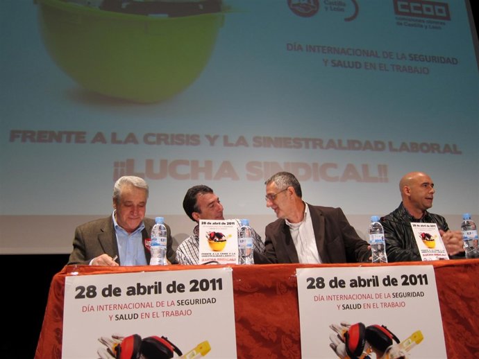 UGT Y CC.OO. Organizan Una Jornada Contra La Siniestralidad Laboral