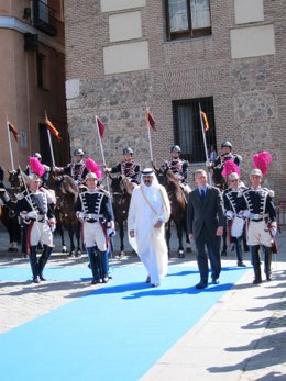Visita Del Emir De Qatar