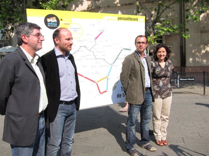 Biel Vicens, Toni Verger, Biel Barceló Y Fina Santiago