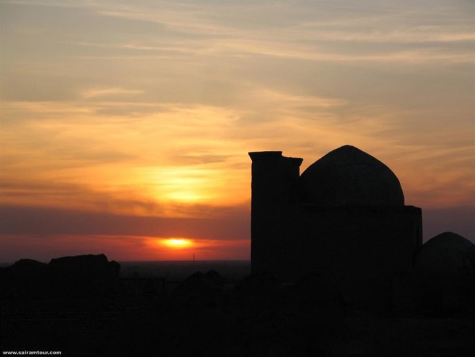 Mezquita En La Ruta De La Seda