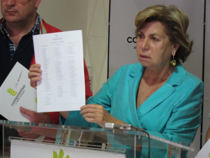 La Presidenta De Compromiso Por Gran Canaria, Nardy Barrios