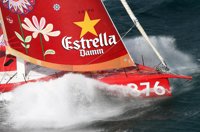 Vela/BWR.- El 'Estrella Damm' de Alex Pella y Pepe Ribes gana el trofeo Atlántico Sur-Norte de la Barcelona World Race