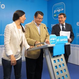 Rosario Soto, Antonio Sanz Y Rafael Carmona, Hoy En Rueda De Prensa