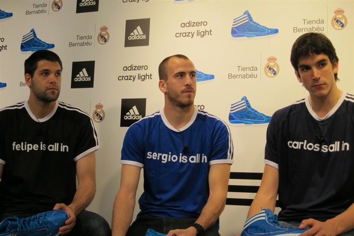 Felipe Reyes, Carlos Rodríguez Y Carlos Suárez