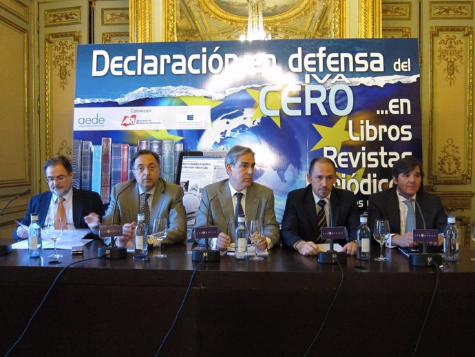 Los Participantes En La Presentación De La Declaración En Defensa Del IVA Cero