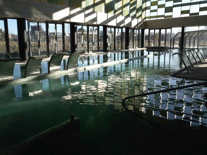 Piscina spa del Centro Termal del Parque del Agua