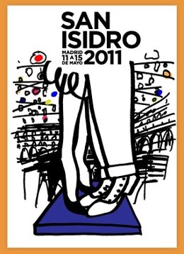 Cartel De Las Fiestas De San Isidro 2011 En Madrid