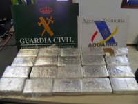 Interceptados alrededor de 20 kilos de cocaína en el Puerto de Marín (Pontevedra)