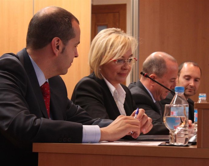 Eva Almunia En La Conferencia En ESIC