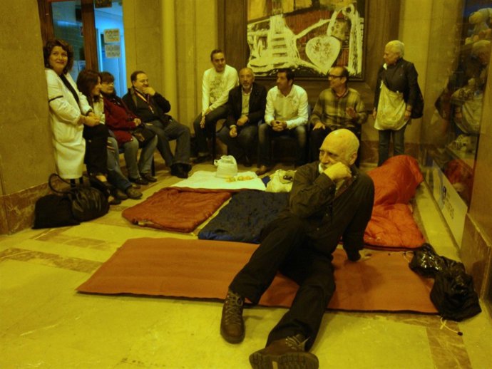 Encierro Trabajadores Del Hospital Josep Trueta