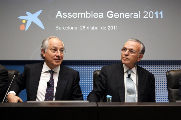 Joan Maria Nin E Isidre Fainé (La Caixa)