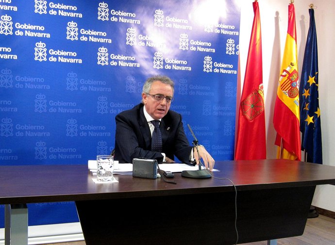 El presidente del Gobierno de Navarra, Miguel Sanz.