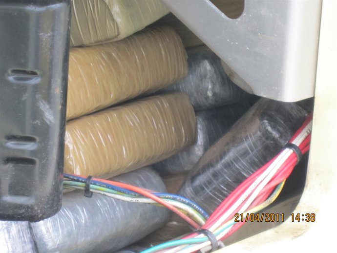 Cocaína Intervenida En El Puerto De Tarragona