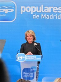 Aguirre tilda de "alentadores" los datos en Madrid y destaca la diferencia de seis puntos con España