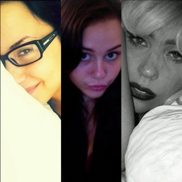 Montaje De Demi Lovato, Miley Cyrus Y Lady Gaga