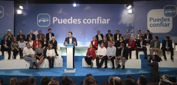 Rajoy en la Convención Municipal del PP