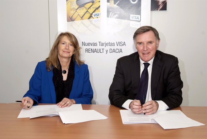 Acuerdo para lanzar nuevas tarjetas Visa Renault y Dacia