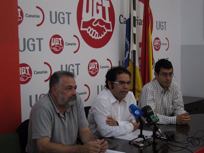 Rueda De Prensa de CCOO y UGT