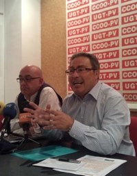 CCOO-PV y UGT-PV culpan al Consell de que la Comunitat lidere la destrucción de empleo por "no hacer sus deberes"