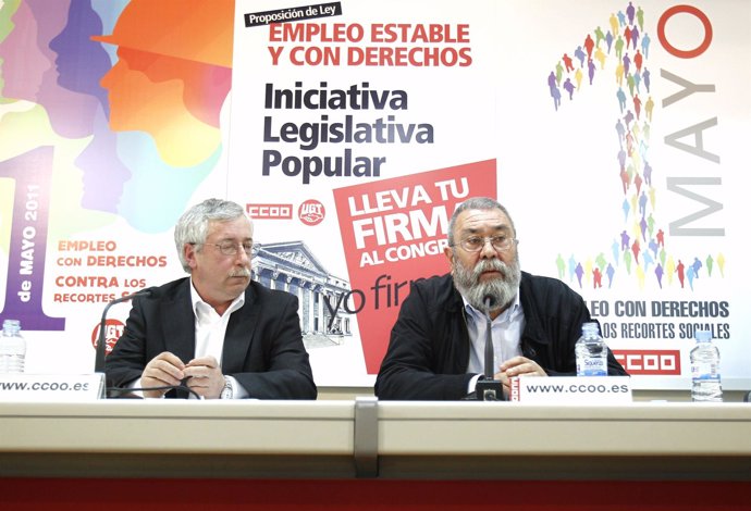Toxo Y Méndez Presentan Los Actos Por El Día Del Trabajo