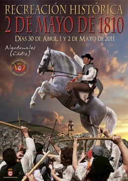 Cartel Anunciador De La Recreación Histórica Del 2 De Mayo En Algodonales