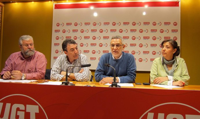 Los Secretarios De CC.OO Y UGT Analizan Las Cifras De La EPA