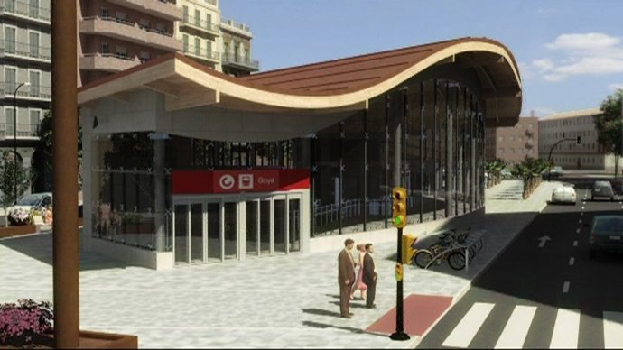 Estación De Cercanías Goya De Zaragoza