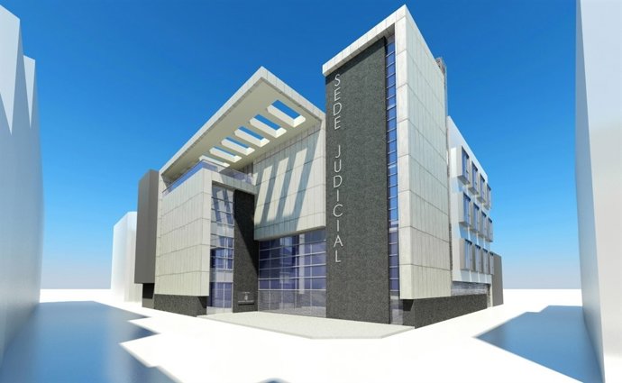 Infografía Del Palacio De Justicia De Langreo