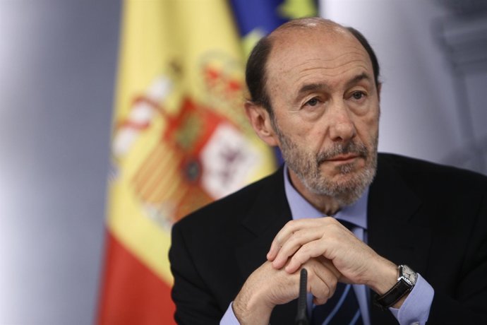 Primer Plano De Alfredo Pérez Rubalcaba