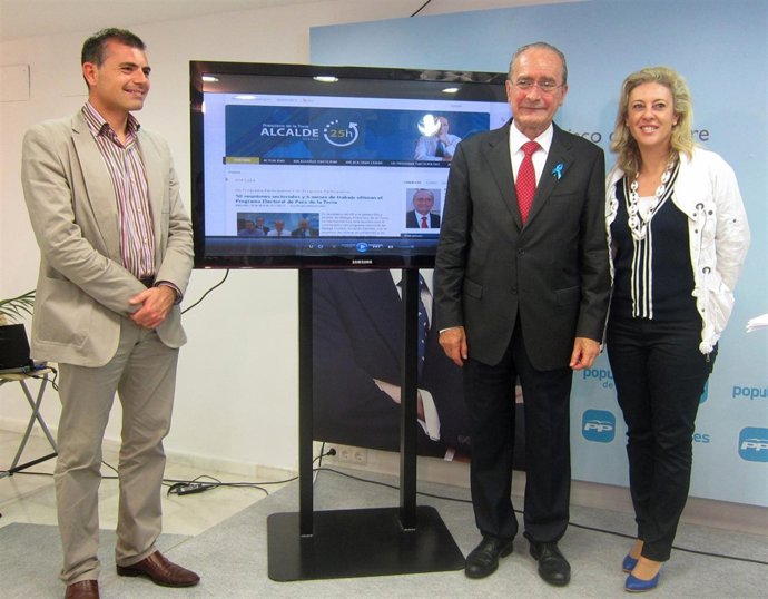 Andrade, De La Torre Y España Presentan 'Alcalde 25 Horas'