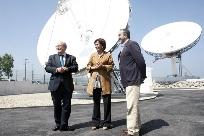 PCTCAN, SantanderLa Vicepresidenta de Cantabria, Dolores Gorostiaga, acompañada 